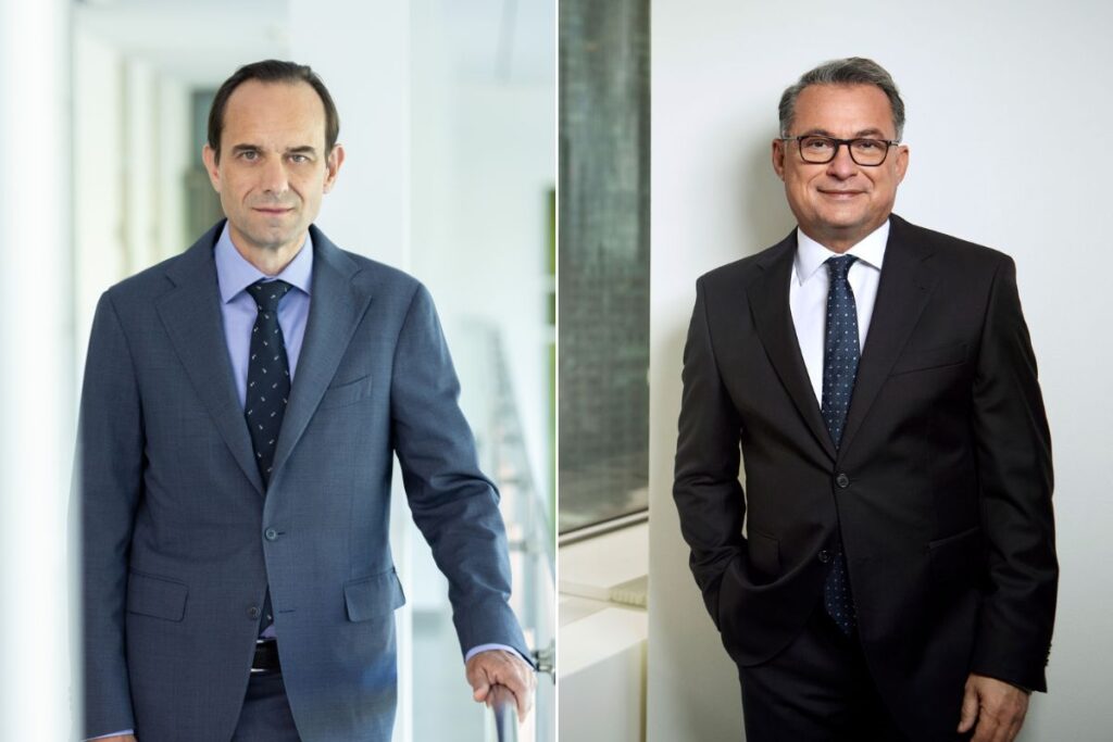 Mark Branson (Bafin, links), Joachim Nagel (Bundesbank)